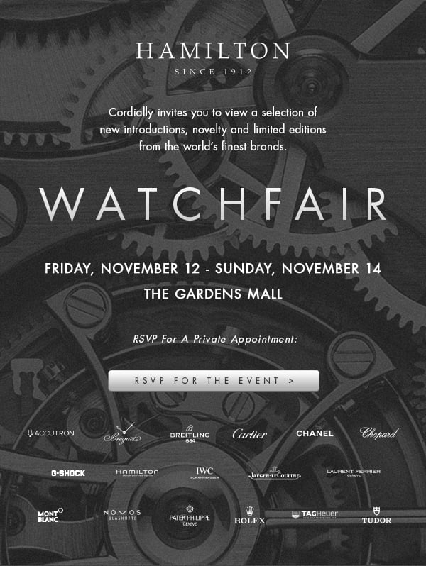 Watch Fair - Hamilton - Gardens Mall